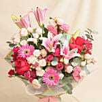 Pink Beauty Mix Flower Grand Bouquet