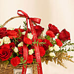Romantic Rose Basket