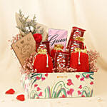 Treats Perfume and Flower Valentine Hamper
