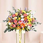 Congratulatory Flowers Stand