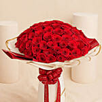 99 Majestic Red Roses