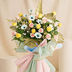 Congratulatory Flower Stand For Commendable Achievement