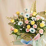 Congratulatory Flower Stand For Commendable Achievement