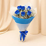 Bouquet Of Blue Roses