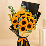 Charismatic Sunflowers Beautifully Bouquet