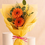 Cherry Red Gerbera Bouquet