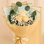 Peach Roses Love