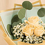 Peach Roses Love