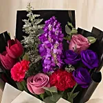 Alluring Mixed Flowers Hand Bouquet