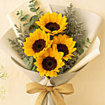 Attractive Bunch of Sunflowers