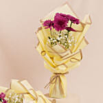 Chrysanthemums Bouquet Set of 2 For Teacher