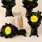 Gerberas Bouquet Set of 4 For Teacher