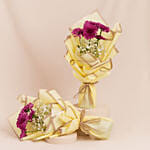 Chrysanthemums Bouquet Set of 2 For Teacher
