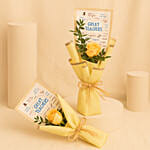 Rose Bouquet Set of 2 for Teacher