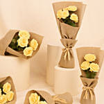 Spray Rose Bouquet Set of 5 For Teacher