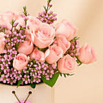 Valentine Romantic Flower Arrangement