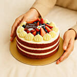 Red Velvet Cake 6 Inches for Birthday