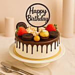 Birthday Special Chocolate Cake 6 Inches