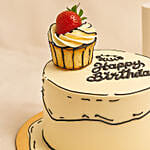 Comical Treat Birthday Chocolate Cake