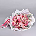 Luxury Mixed Roses & Chocolates Gift Bouquet