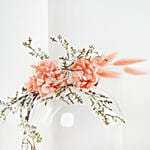 Luxury Red Velvet Cake Gift with Preserved Flowers