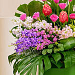 Shades Of Happy Flower Arrangement