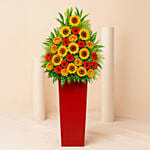 Red N Orange Flower Stand