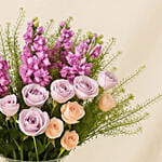 Pastels Floral Beauty In A Vase