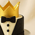 The King of My Life Mini Chocolate Cake
