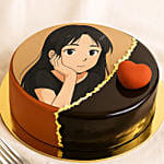 Personalise Your Ghibli Dream Choco Photo Cake