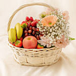 Flowers & Fruit Harmony Basket