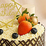 Happy Birthday Chocolate Cake 6 Inches