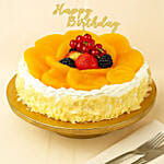 Happy Birthday Fruit Cake