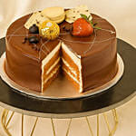 Delightful Chocolate Macaron Cake