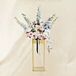 Beautiful Pastel Flowers Stand