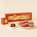 Chocolate Hazelnut Snowskin Mooncakes Box of 6
