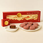 Chocolate Hazelnut Snowskin Mooncakes Box of 8