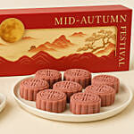 Chocolate Hazelnut Snowskin Mooncakes Box of 8