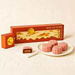 Chocolate Hazelnut Snowskin Mooncakes Box of 4