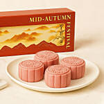 Chocolate Hazelnut Snowskin Mooncakes Box of 4