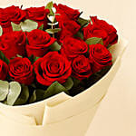 20 Timeless Red Roses Bouquet