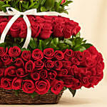 Basket of 400 Roses Glory