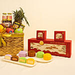Wellness Mid-Autumn Hamper with Snowskin Mooncakes Fruits & Wellness Delights