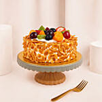 Eggless Fresh Fruit Cake