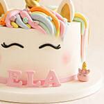 Colorful Unicorn Cake