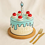 Comic Theme Birthday Cake