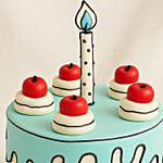 Comic Theme Birthday Cake