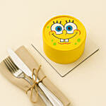 Cute Spongebob Celebration Cake