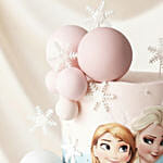 Frozen Theme Princesses Designer Cake