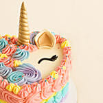 Heart Shape Unicorn Cake
